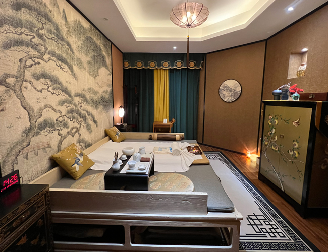 上海静安足疗减压会所环境展示（二）一种真挚的艺术生活态度